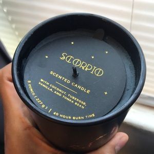 Astrology Sign Candle- Scorpio
